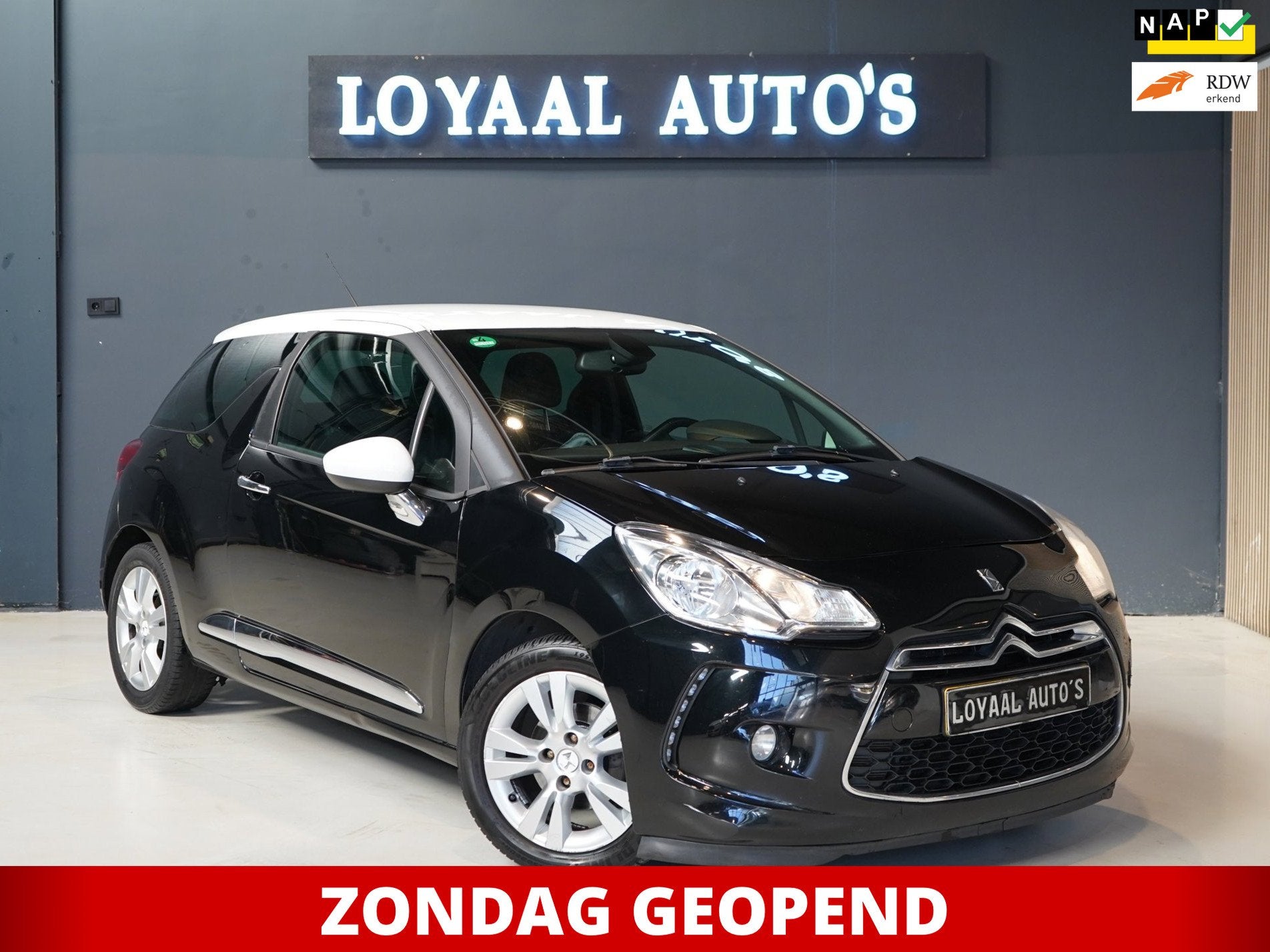 DS 3 1.2 PureTech Business | AUT | CRUISE | PDC | AIRCO | NA, Auto's, Stof, Gebruikt, Euro 6, 1199 cc