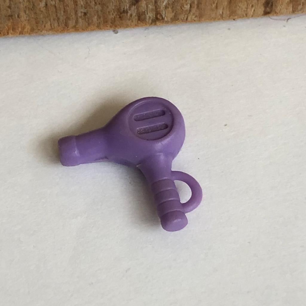 Paarse haar fohn voor Barbie, Ophalen of Verzenden, Zo goed als nieuw, Toebehoren