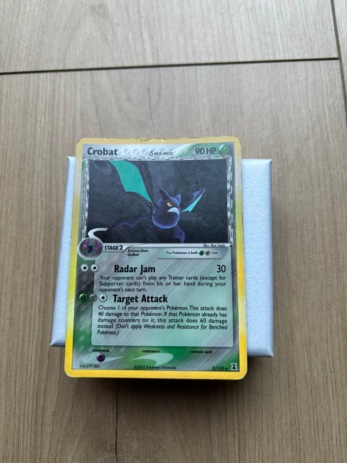 Pokémon kaarten: Crobat, Vulpix, Sableye (3 stuks), Ophalen of Verzenden, Gebruikt, Meerdere kaarten