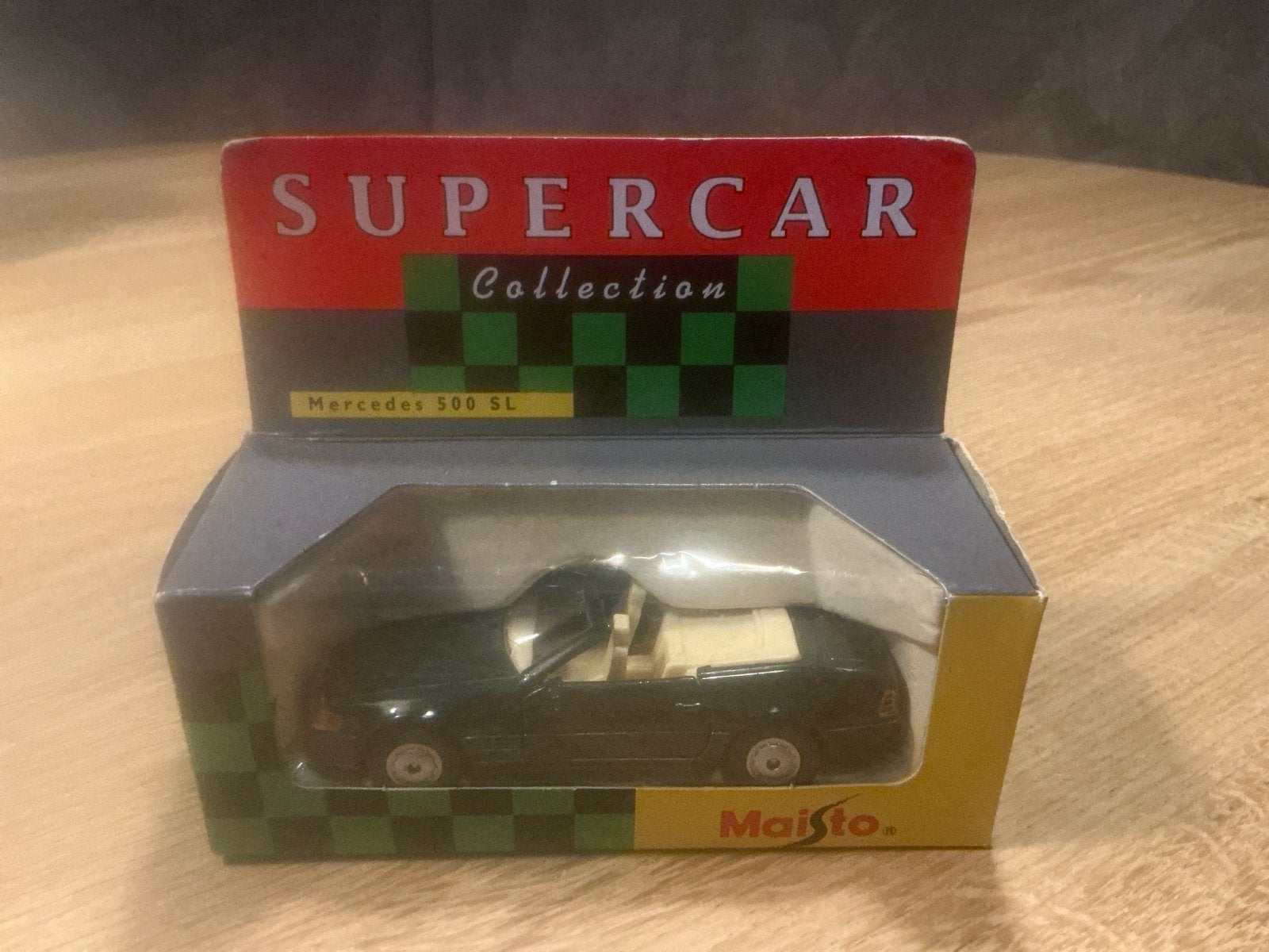 Maisto Supercar Collection Mercedes 500 SL modelauto, Ophalen of Verzenden, Nieuw, Overige typen