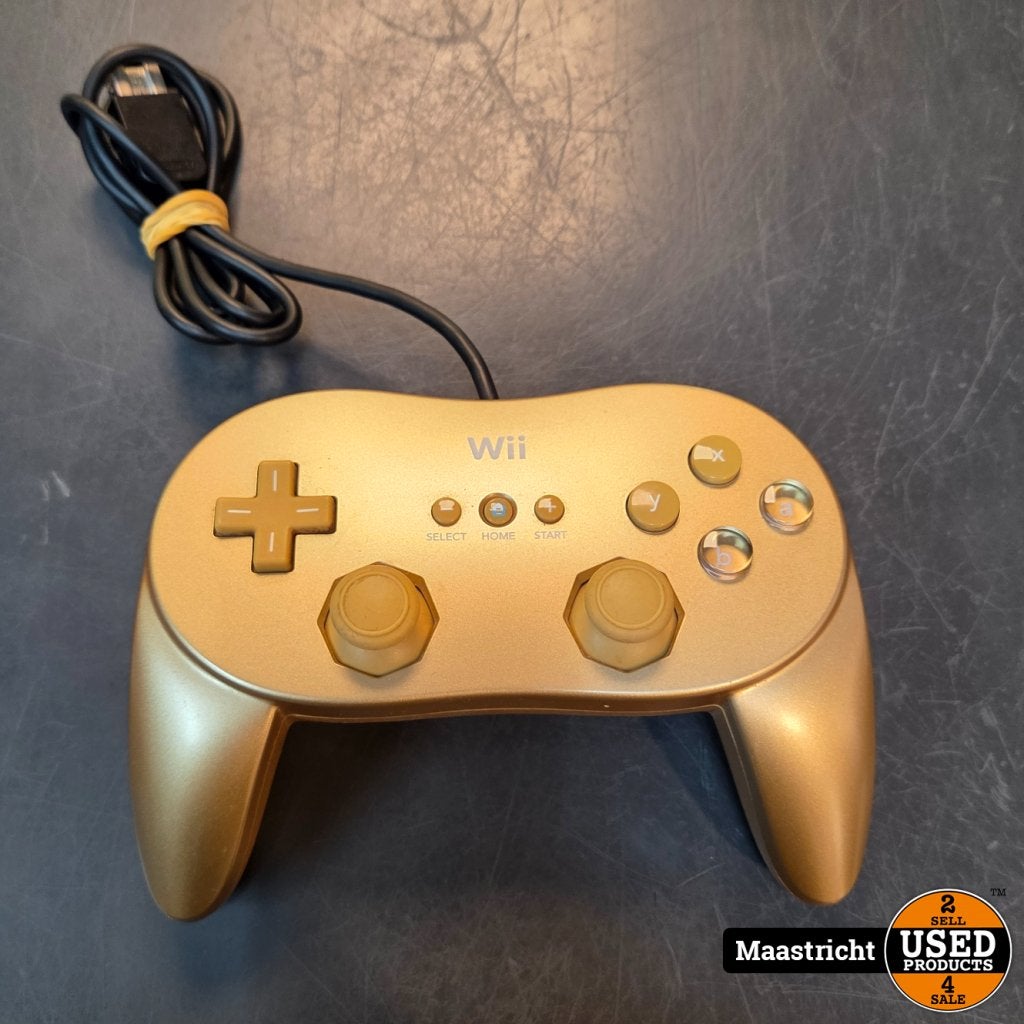 Nintendo Wii Controller Goud Bedraad | Elders gezien voor 90, Nintendo, Gebruikt, Support@nintendo.com, 11-1 Hokotate-cho, Kamitoba, Minami-ku
Kyoto 601-8501
Japan