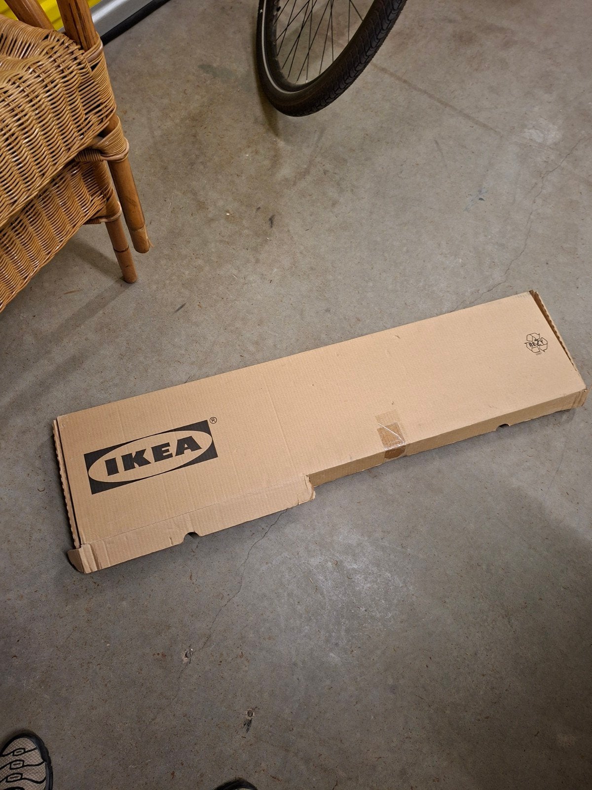 IKEA LACK wandplank - zilverkleurig - nieuw in doos, Huis en Inrichting, Ophalen, Nieuw