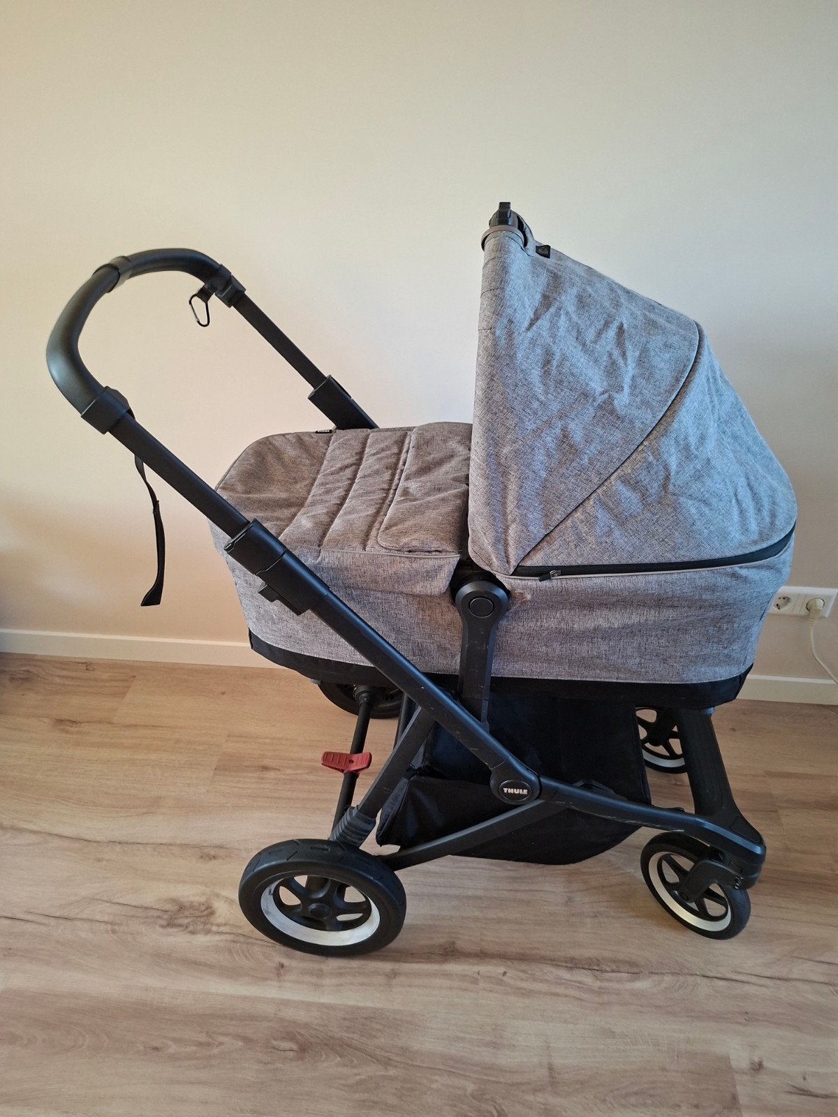 Thule Seek volledige set, Zo goed als nieuw, Combiwagen, Verstelbare duwstang, Ophalen