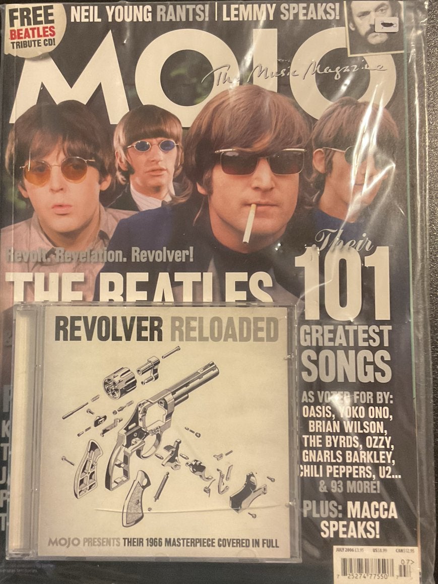 Mojo Magazine The Beatles Revolver ReLoaded + CD, Rock, Verzenden, Zo goed als nieuw, Inclusief boekje