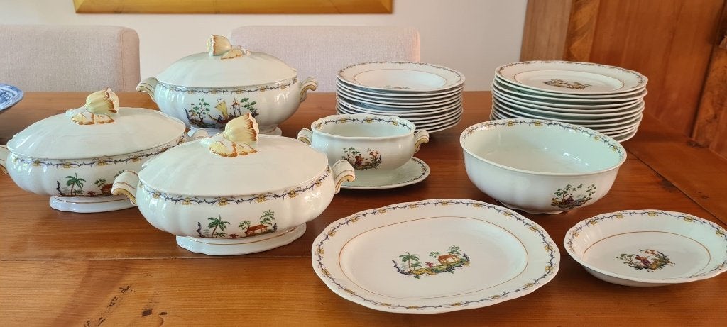 Rörstrand Mah-Jong vintage servies, Ophalen