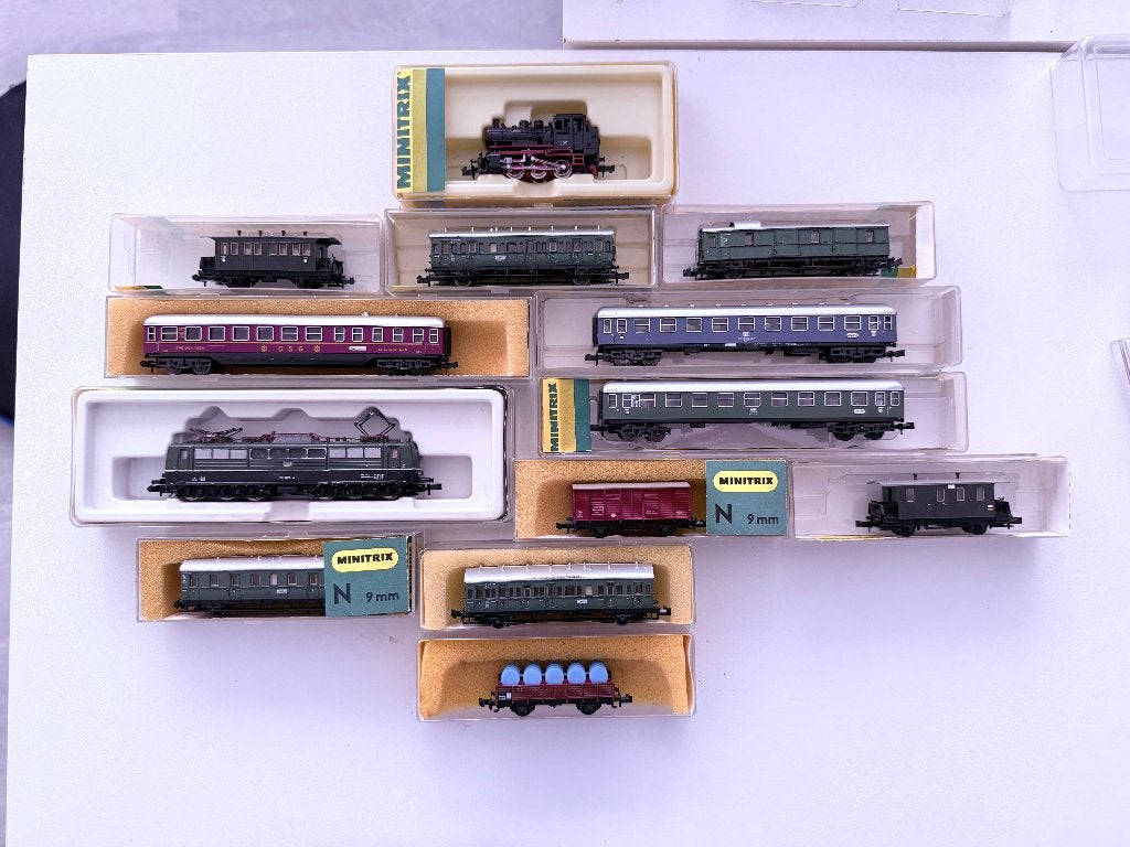 Mini Trix spoor N, Ophalen, Treinset, Gelijkstroom, Trix