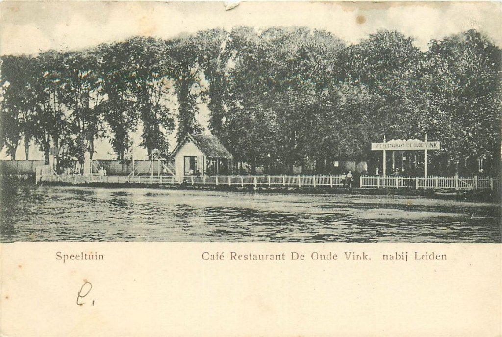 701-221-047 Leiden De Oude Vink, Verzamelen, Verzenden, Voor 1920, Zuid-Holland