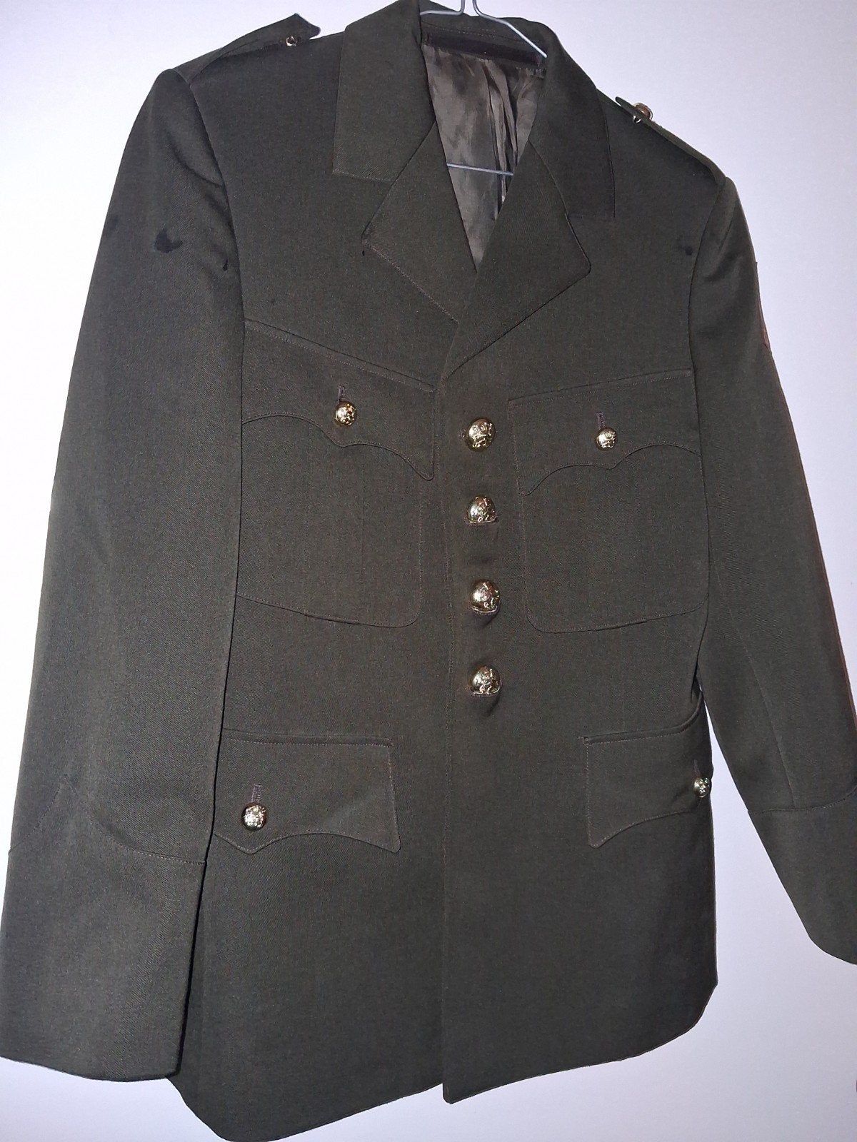 Militair uniform jas Landmacht - KL 1980 €15, Verzamelen, Militaria | Algemeen, Weber Bekl.-Werk, Onbekend, Kleding of Schoenen