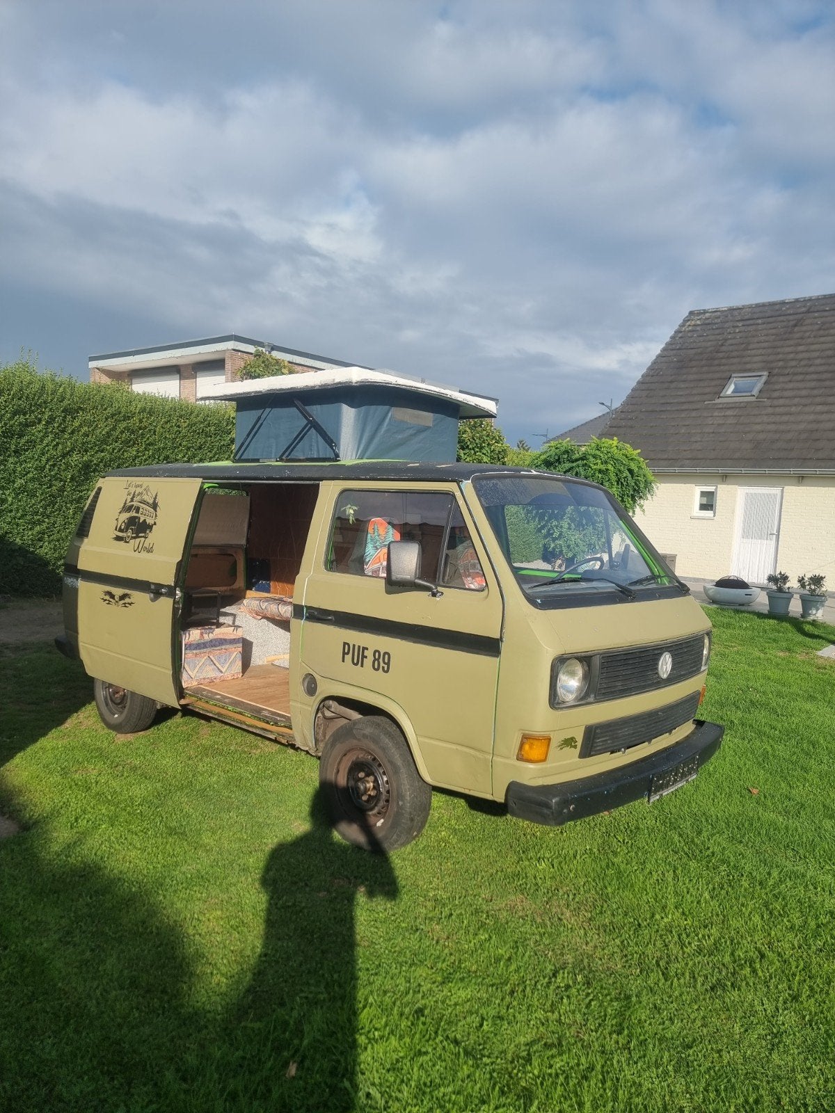 Volkswagen T3 panelvan camper, Ophalen, Gebruikt, Volkswagen, Voor
