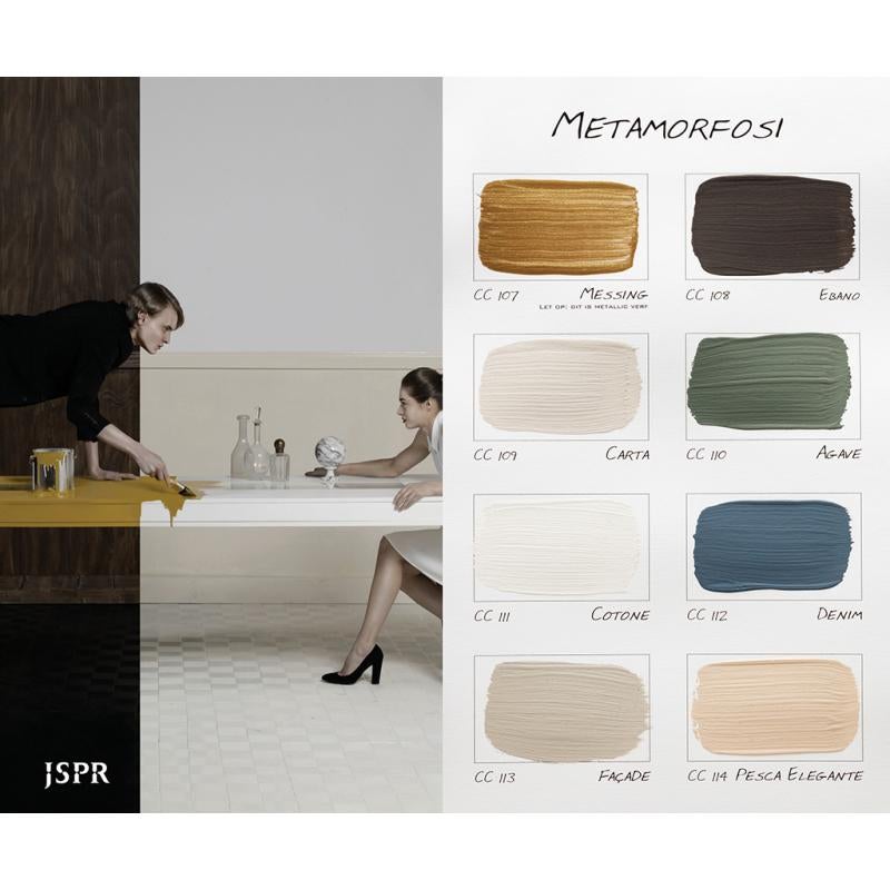 Carte Colori tester 50ml kalkverf krijtverf verf stoer sober, Verzenden, Nieuw