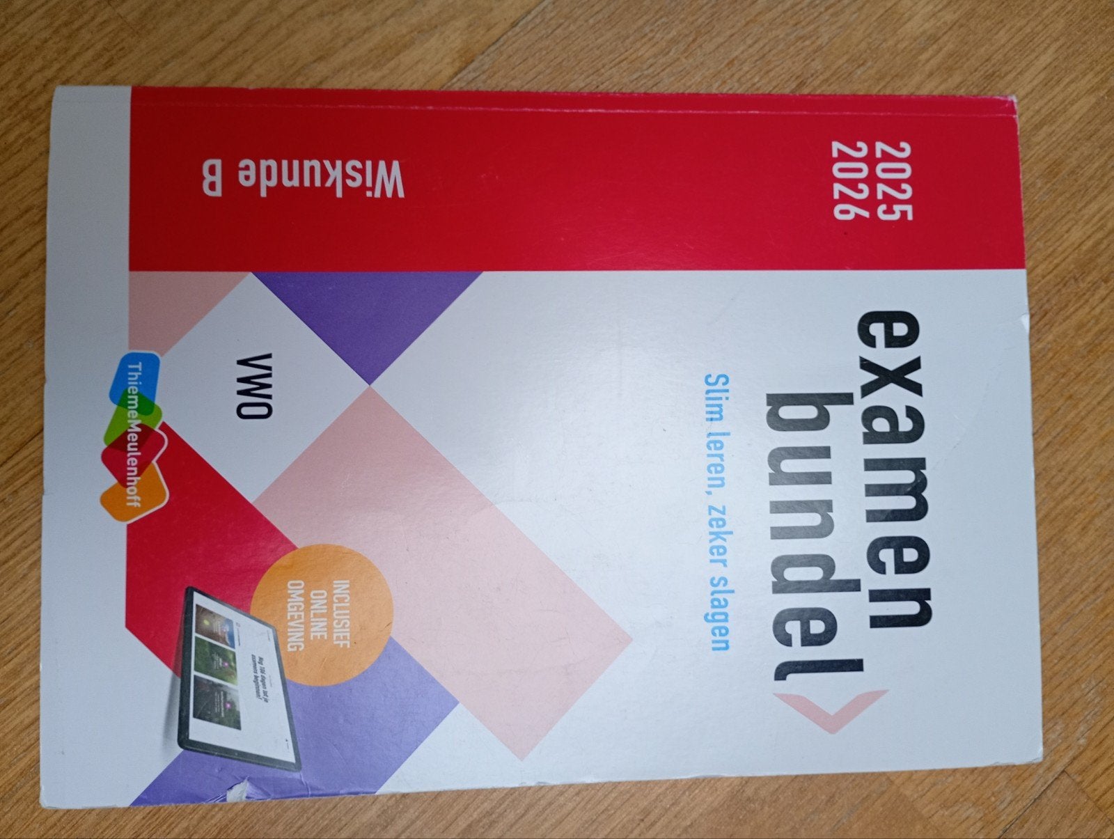 Examenbundel Wiskunde B VWO 2025/2026, Boeken, ThiemeMeulenhoff, Ophalen of Verzenden, Beta, WO