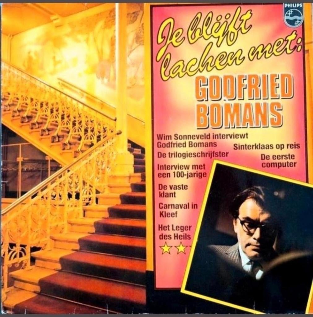 LP  GODFRIED BOMANS - Je Blijft Lachen Met Bomans, Ophalen of Verzenden, Gebruikt, 12 inch, Levenslied of Smartlap