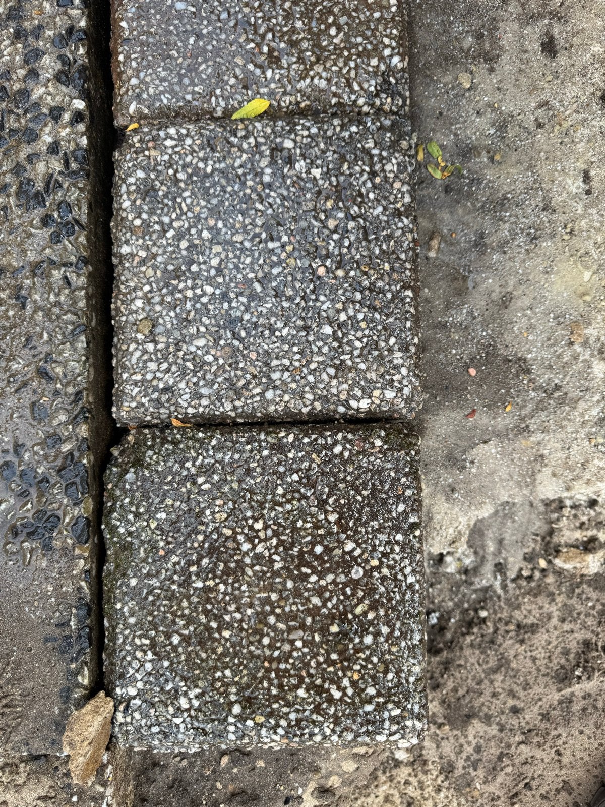 Ca. 25m2 grindtegels 40x60 cm, Ophalen, Gebruikt, Grijs, Overige typen