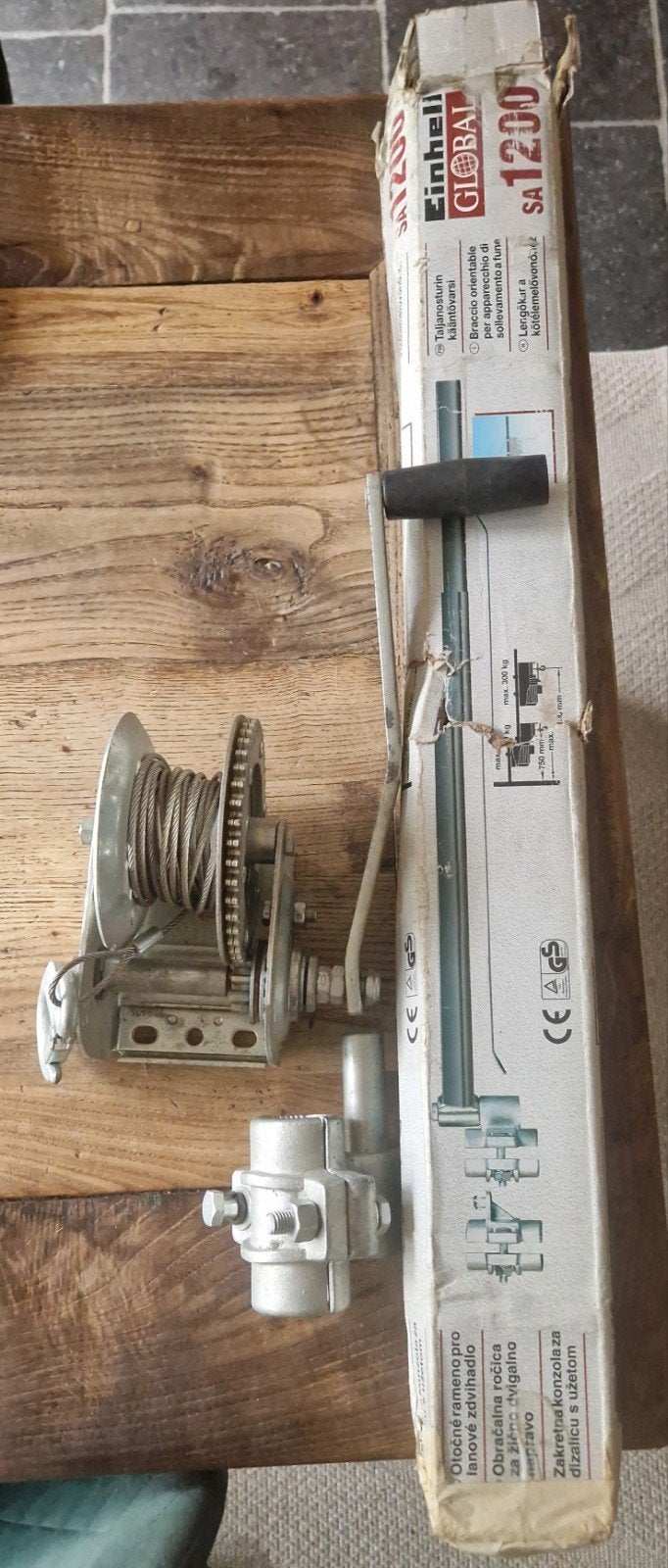 NIEUW * Einhell SA 1200 Zwenkarm + Fulton K1051 Remlier, Ophalen of Verzenden, Zo goed als nieuw, Handmatig