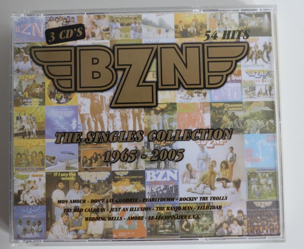 BZN 3-CD box The Singles Collection 1965 - 2005, Ophalen of Verzenden, Zo goed als nieuw, Boxset