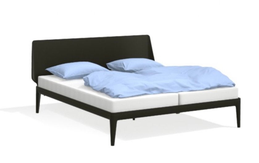Showroom Auping Essential 180x210 Black 2M Elektrisch, Verstelbaar, Verzenden, Tweepersoons, Zo goed als nieuw