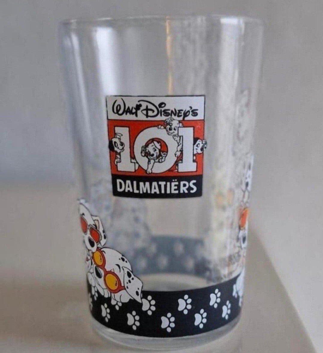 Disney 101 Dalmatiërs Glas, Ophalen of Verzenden, Zo goed als nieuw