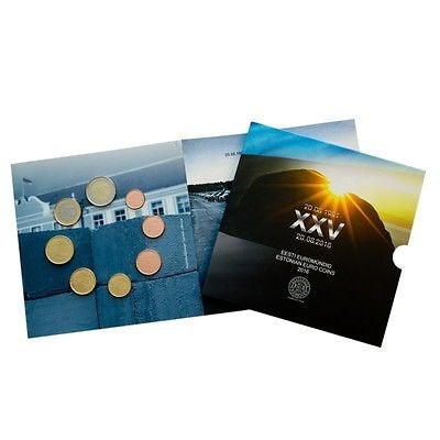 BU set Estland 2016 Blister - 1 cent t/m 2 euro, Postzegels en Munten, Munten | Europa | Euromunten, Verzenden, Estland, Overige waardes