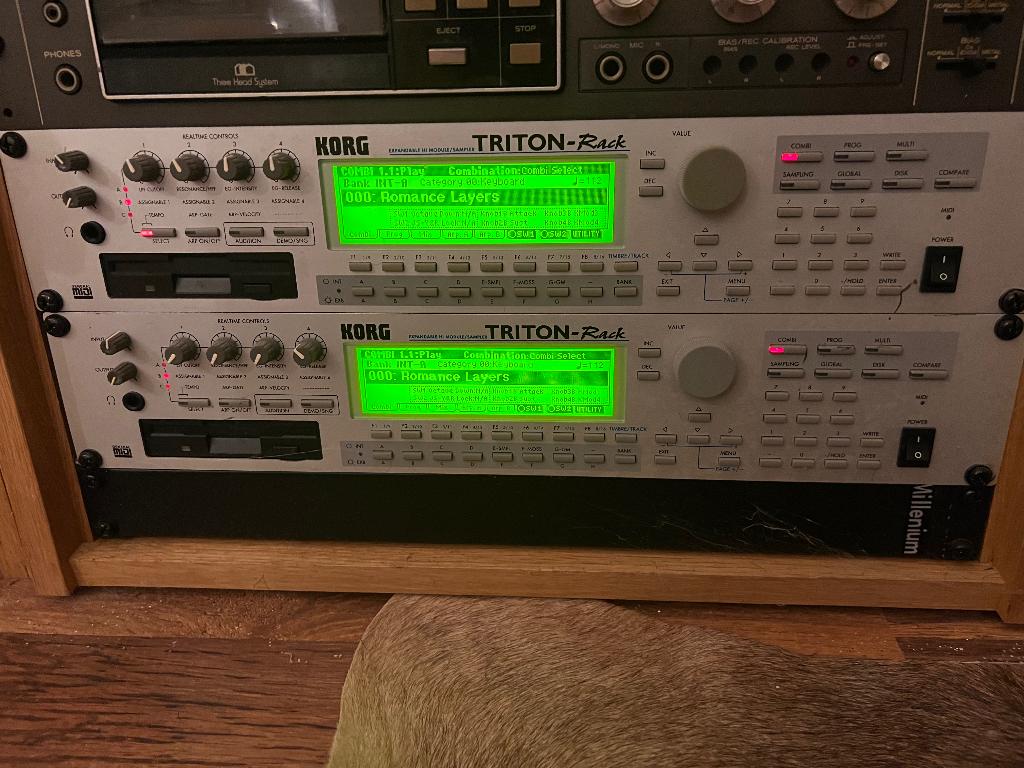 Korg Triton Rack, Ophalen of Verzenden, Gebruikt, Korg
