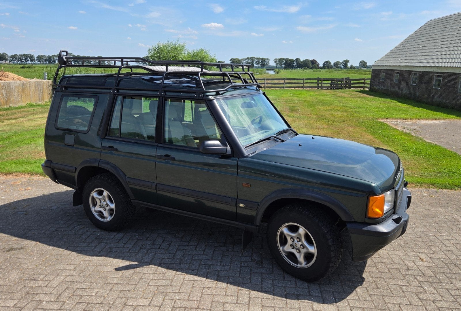 Origineel Highlander G4 roofrack - Land Rover Discovery II, Ophalen