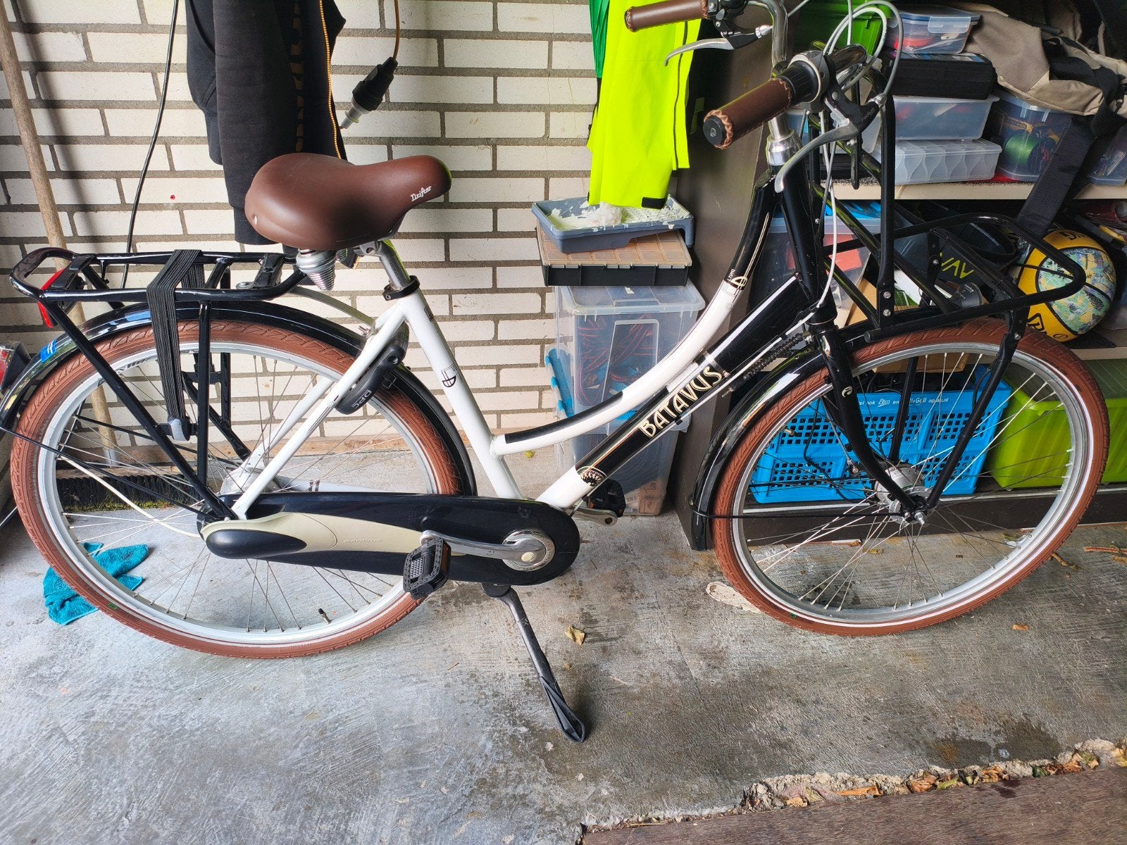 Batavus damesfiets in goede staat, Fietsen en Brommers, Fietsen | Dames | Damesfietsen, Ophalen, Versnellingen, Batavus, Trommelrem