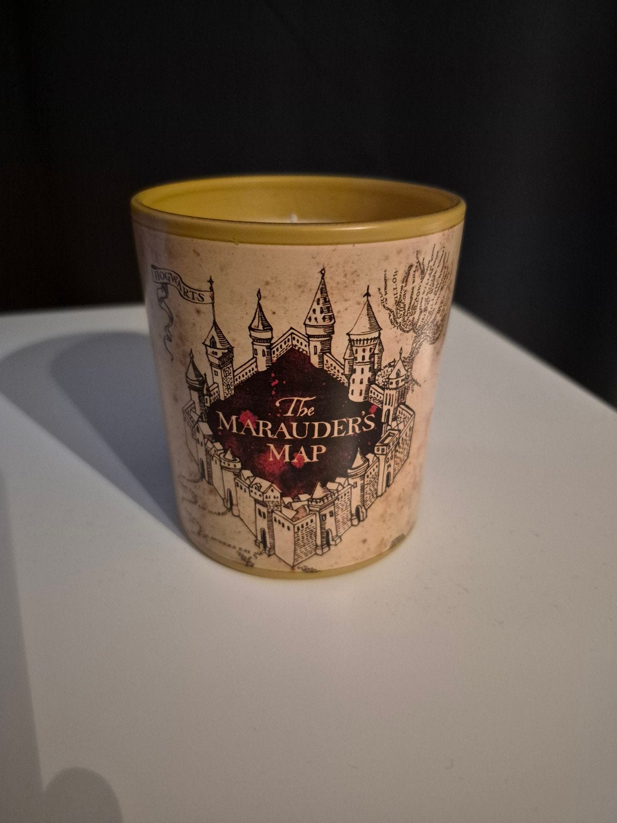 Harry potter marauders map kaars, Verzamelen, Harry Potter, Ophalen of Verzenden, Zo goed als nieuw, Gebruiksvoorwerp