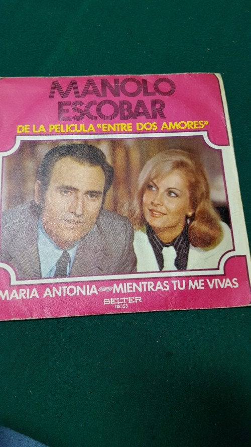 single manolo escobar, Ophalen of Verzenden