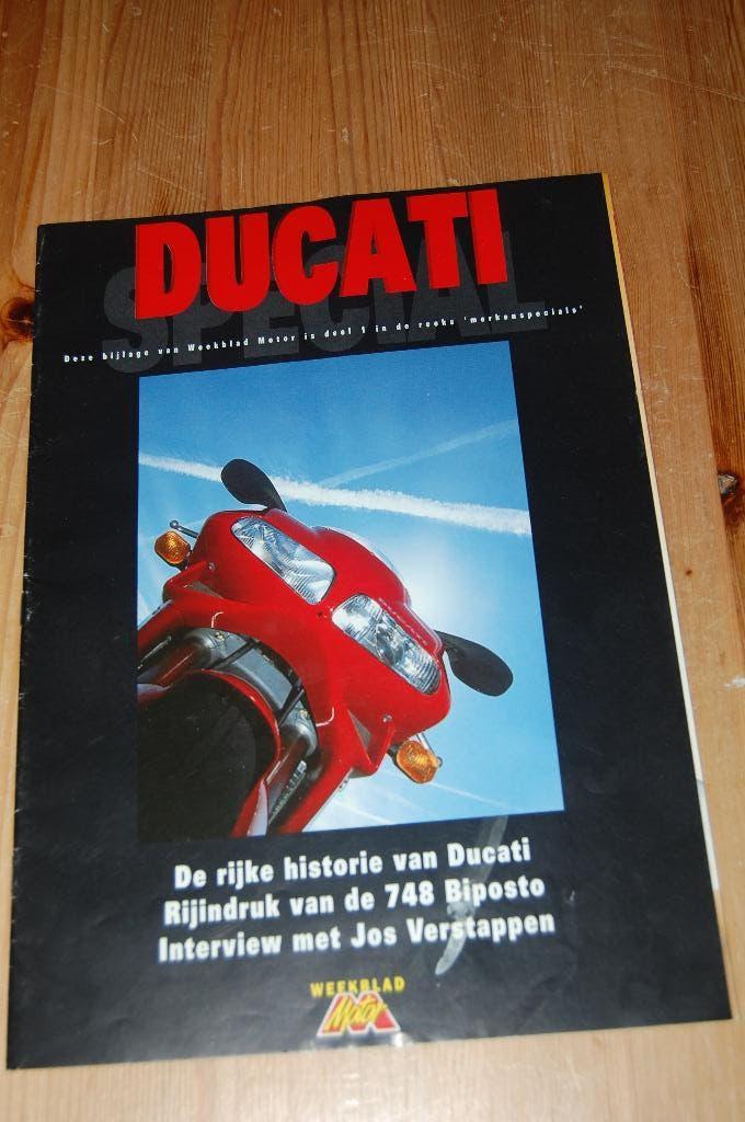 Ducati Magazine 1996 met Jos Verstappen op Ducati, Motoren, Handleidingen en Instructieboekjes, Ducati, Ophalen of Verzenden