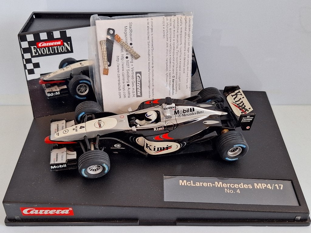 Carrera Evolution Mc-Laren Mercedes MP4/17 #4, Racebaan, Carrera, Ophalen of Verzenden, Zo goed als nieuw