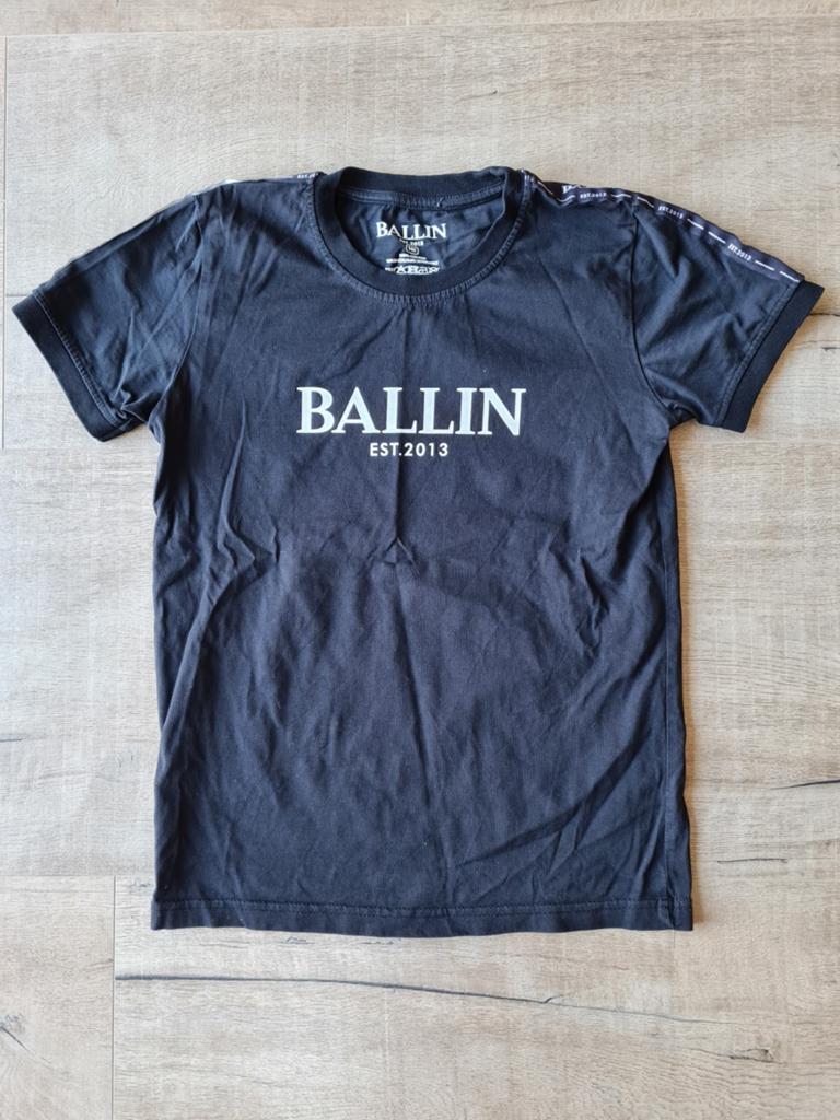 Ballin T-shirt Zwart Maat 140, Ophalen of Verzenden, Zo goed als nieuw, Ballin, Jongen