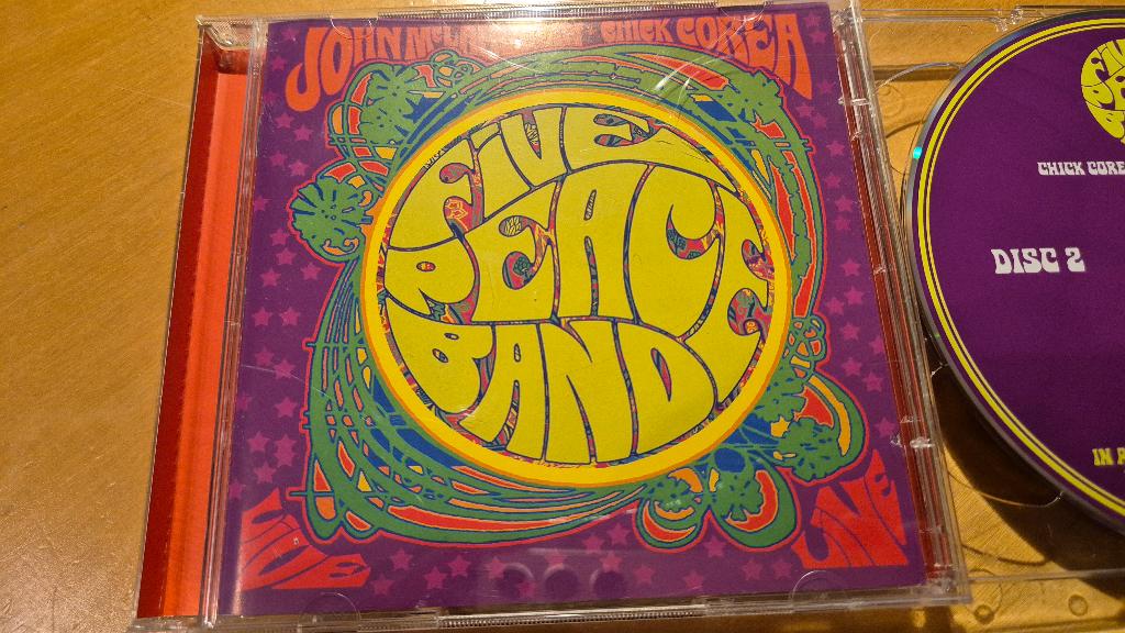 John Mclaughlin * Chick Corea - Five Peace Band Live, Ophalen of Verzenden, Gebruikt