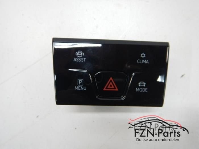 VW Golf 8 Lichtschakelaar Gevarenlicht, Ophalen of Verzenden, Gebruikt