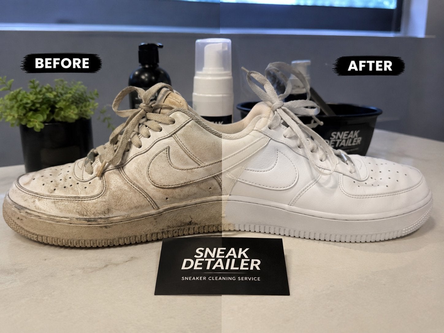 Sneakers laten reinigen & restaureren | SneakDetailer, Kleding | Heren, Schoenen, Ophalen