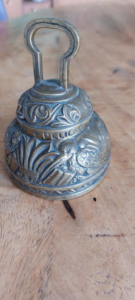 Koperen kloosterbel., Antiek en Kunst, Ophalen of Verzenden