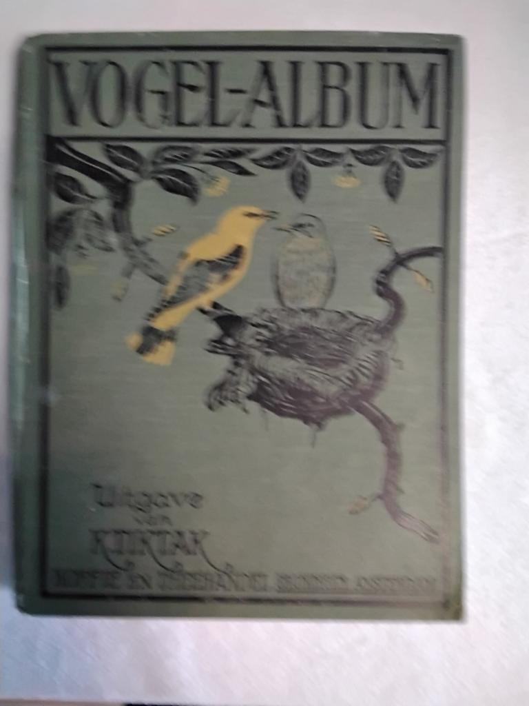 Insteekalbum voor vogelplaatjes., Ophalen, Gelezen, Vogels