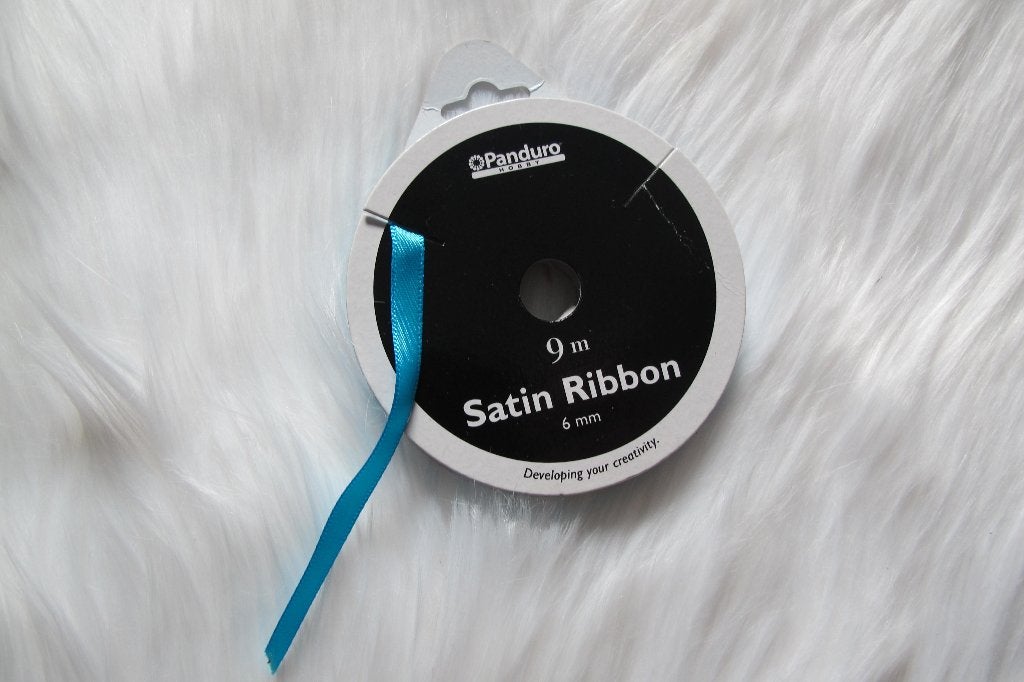 Panduro Satin Ribbon Turquoise 6mm, Ophalen of Verzenden, Nieuw