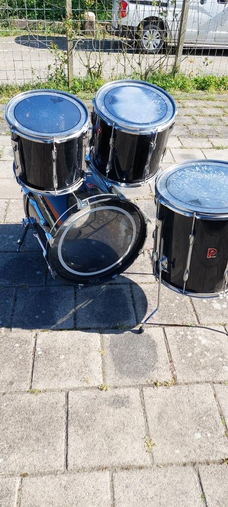 Premier APK Shellset - 20" BD, 12" 13" 16" Toms, Muziek en Instrumenten, Drumstellen en Slagwerk, Gebruikt, Premier, Ophalen
