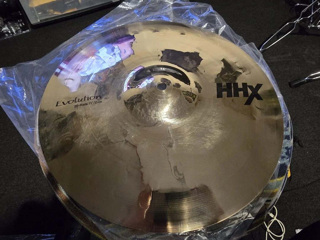 Sabian HHX evolution hihat 13 NIEUW, Muziek en Instrumenten, Ophalen of Verzenden, Nieuw, Drums of Percussie
