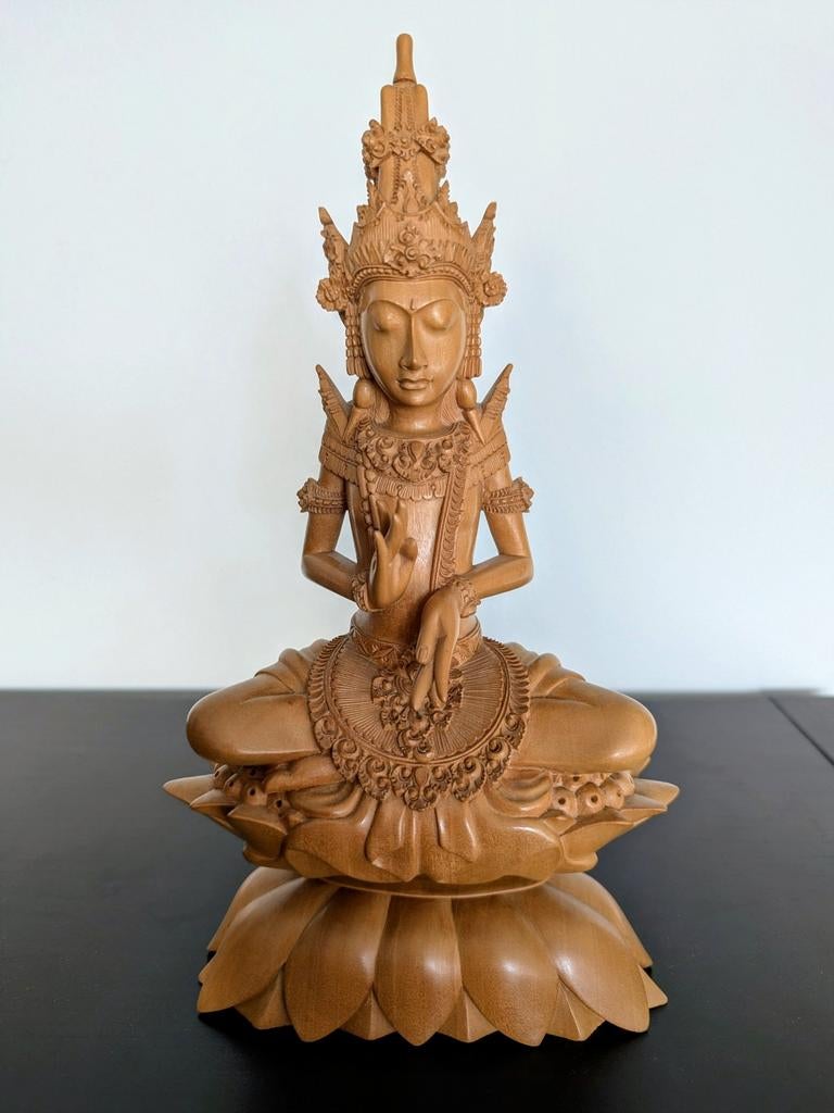 Balinees houtsnijwerk Njana Tilem Gallery, Antiek en Kunst, Kunst | Beelden en Houtsnijwerken, Ophalen, Houtsnijwerk, Art deco