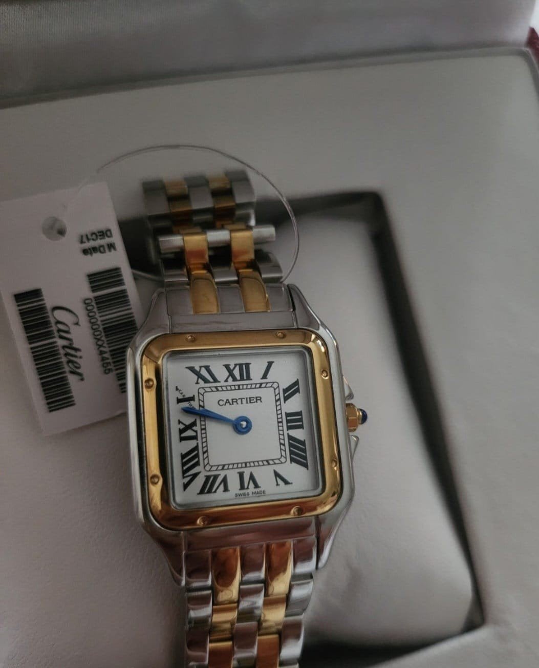 Cartier Panthère Horloge - nieuw!, Staal, Staal, Polshorloge, Nieuw