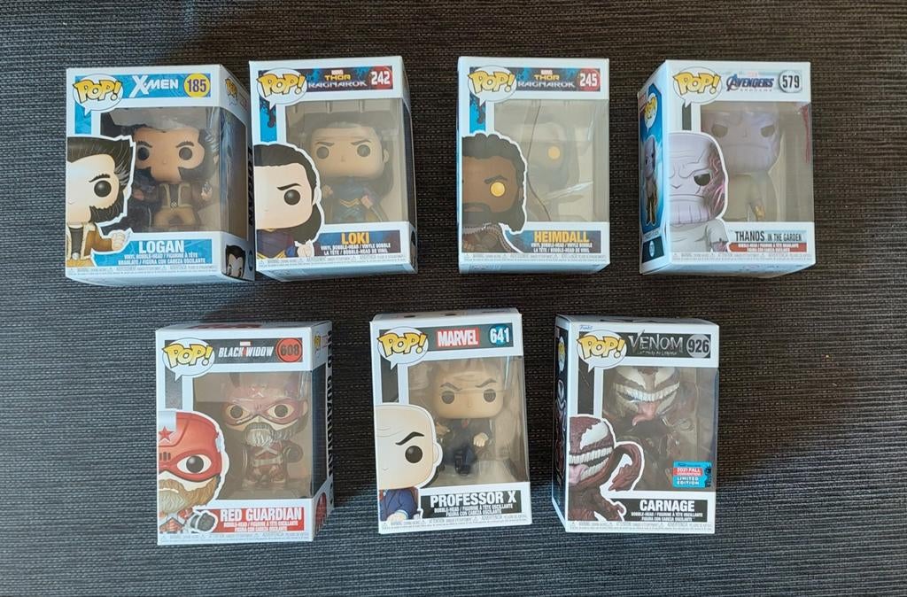 Marvel Funko Pop figuren, Verzamelen, Poppetjes en Figuurtjes, Ophalen of Verzenden, Zo goed als nieuw