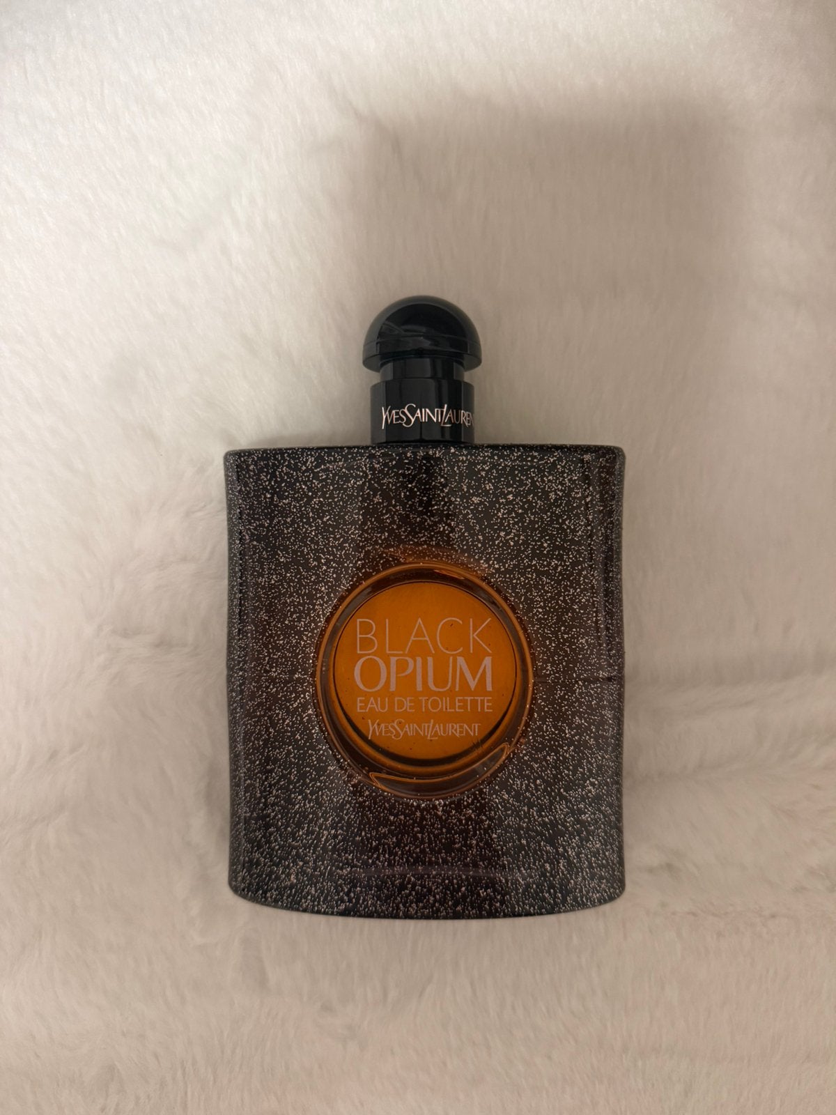 YSL Black Opium eau de toilette 90ml, Verzamelen, Ophalen of Verzenden, Zo goed als nieuw, Parfumfles