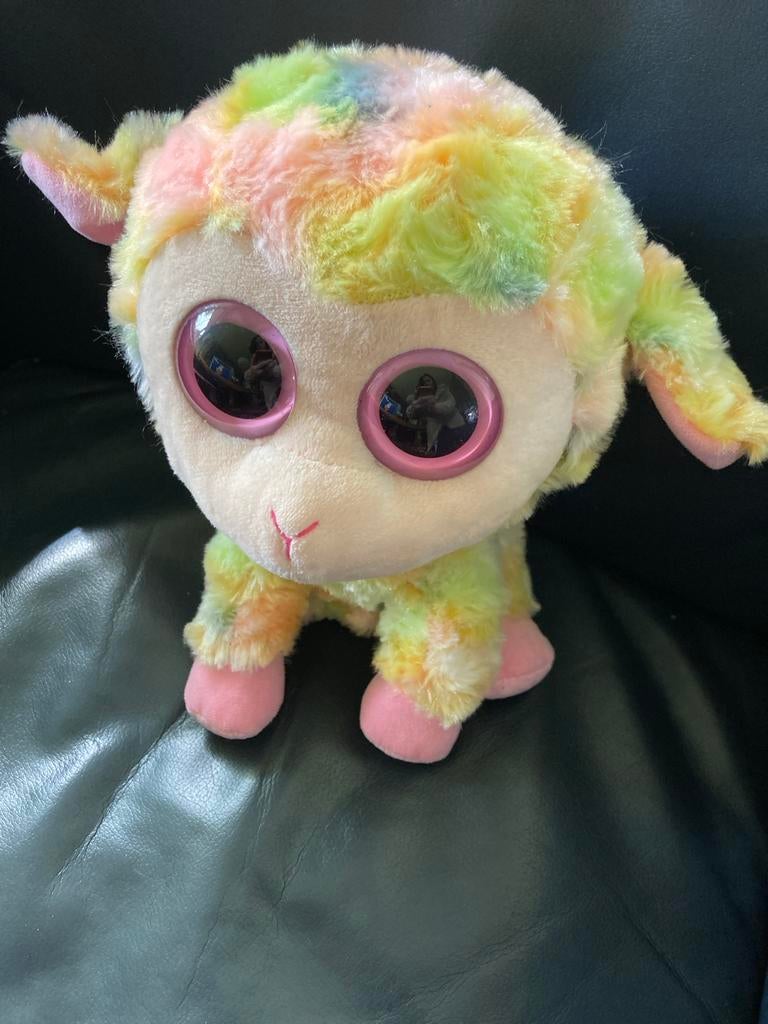 Ty Beanie Boo Blossom ca 21 cm, Gebruikt, Overige karakters, Overige typen, Ophalen of Verzenden
