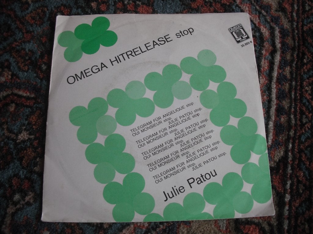 Julie Patou - Telegram fur Angelique., Ophalen of Verzenden, Gebruikt, 12 inch, Levenslied of Smartlap