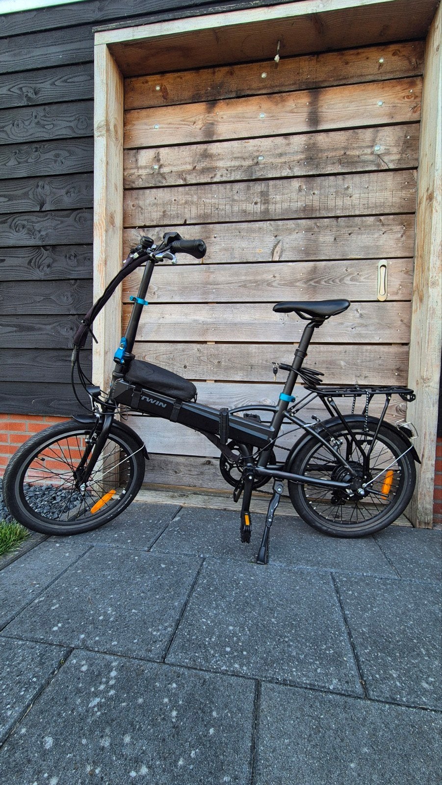 Vouwfiets, Fietsen en Brommers, Fietsen | Vouwfietsen, 20 inch of meer, Versnellingen, Zo goed als nieuw, Totaal opvouwbaar