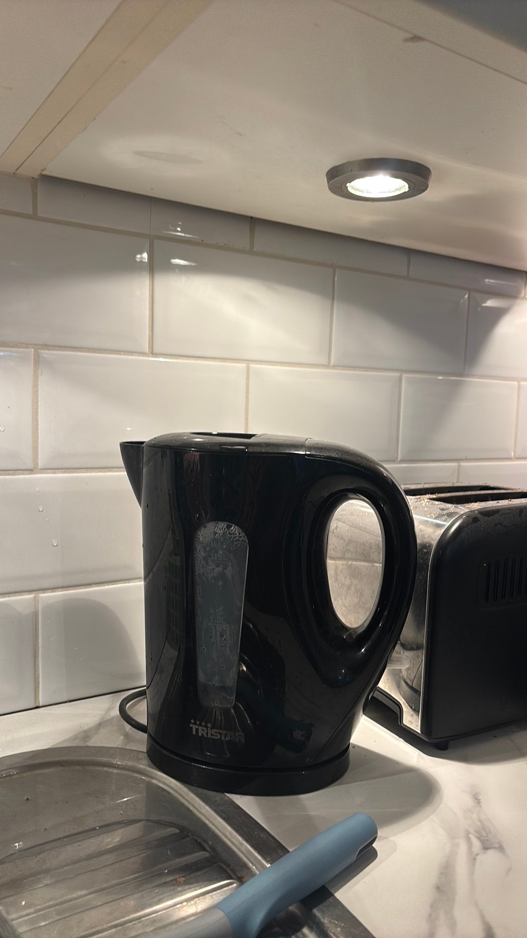 Waterkoker, 1 tot 2 liter, Ophalen, Gebruikt
