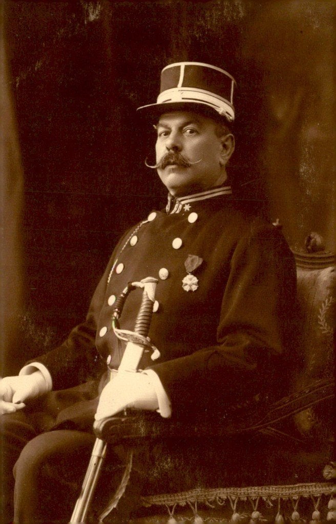 Franse militair  - fotokaart, Verzamelen, Verzenden, Voor 1920, Ongelopen, Frankrijk
