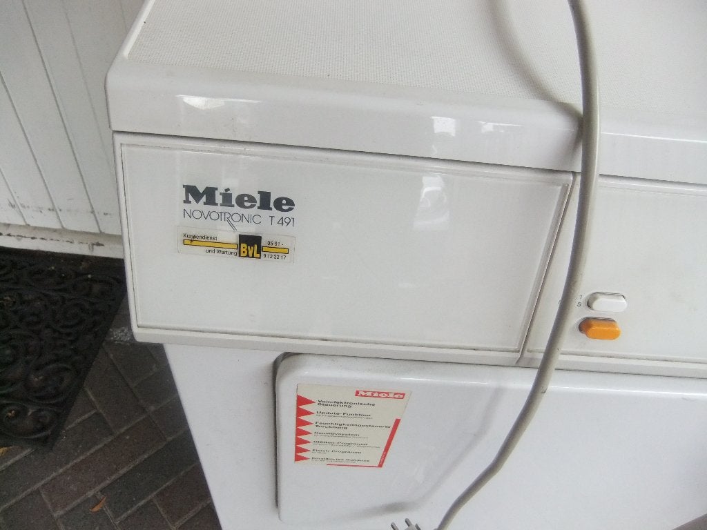 miele wasdroger, Ophalen, Gebruikt, Luchtafvoer, 4 tot 6 kg