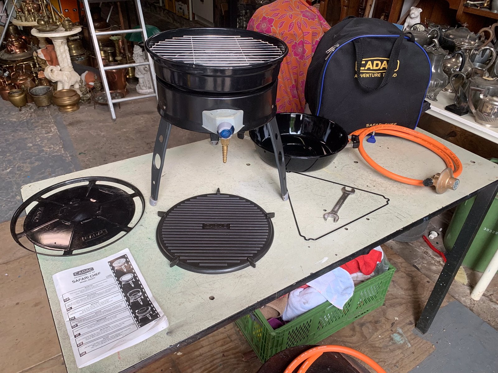 Cadac Adventure to Go barbecue, Ophalen, Zo goed als nieuw
