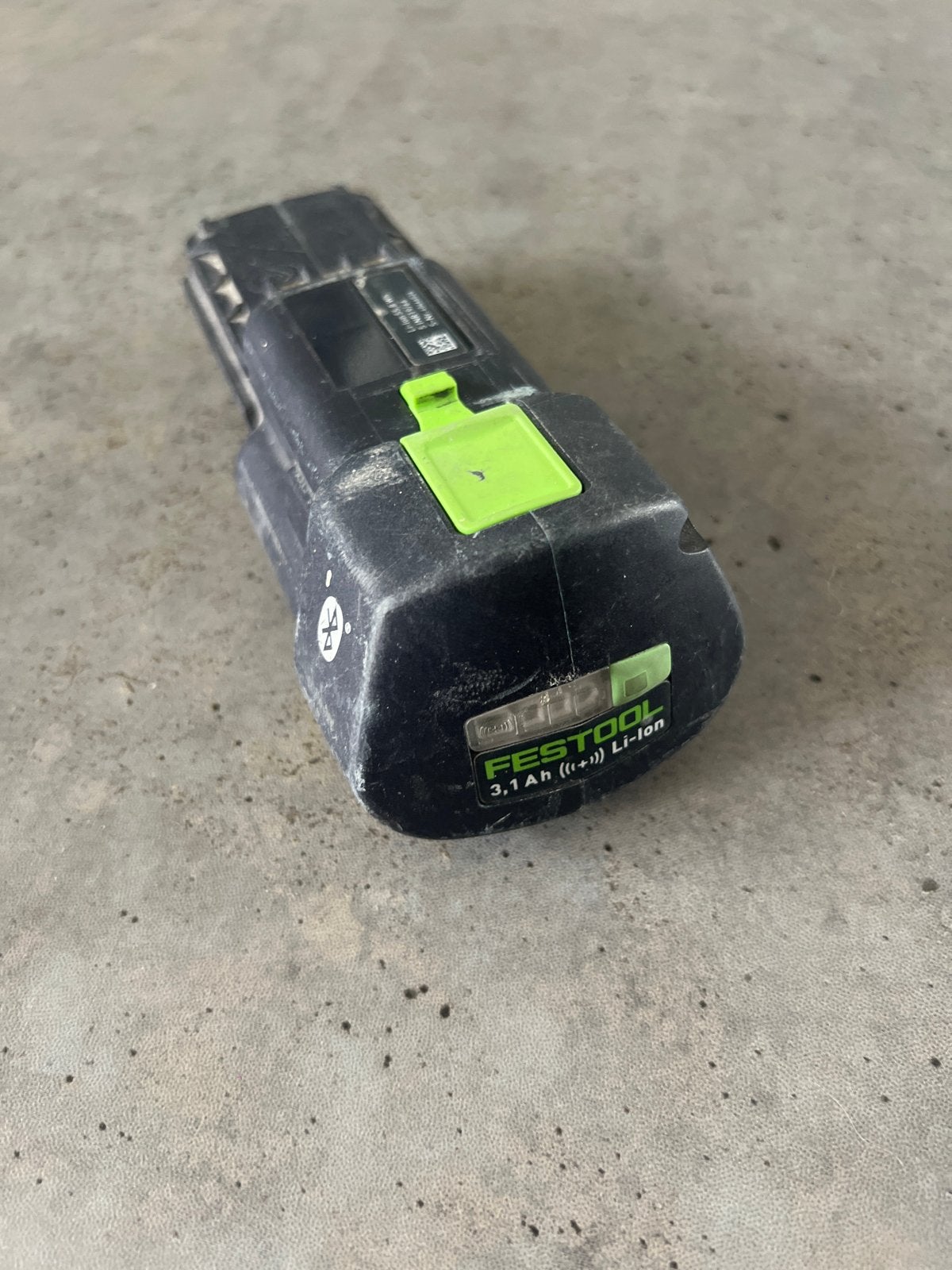 Festool Accu BP 18 Li 3.1 Ah (Li-Ion), Doe-het-zelf en Verbouw, Gereedschap | Overige machines, Ophalen of Verzenden, Gebruikt